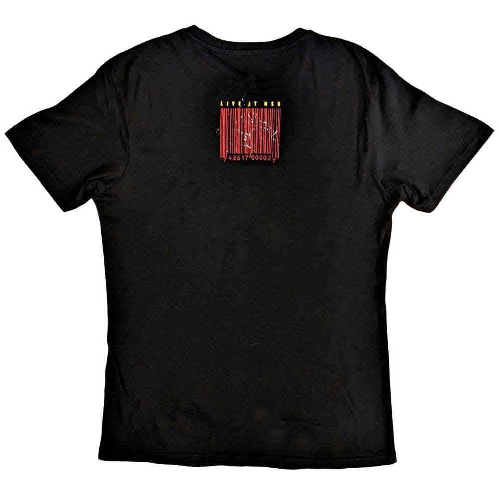 Slipknot Unisex T-Shirt: Live at MSG (Black) (Back Print)