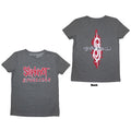 Slipknot Ladies T-Shirt: Don't Ever Judge Me (Grey) (Back Print)