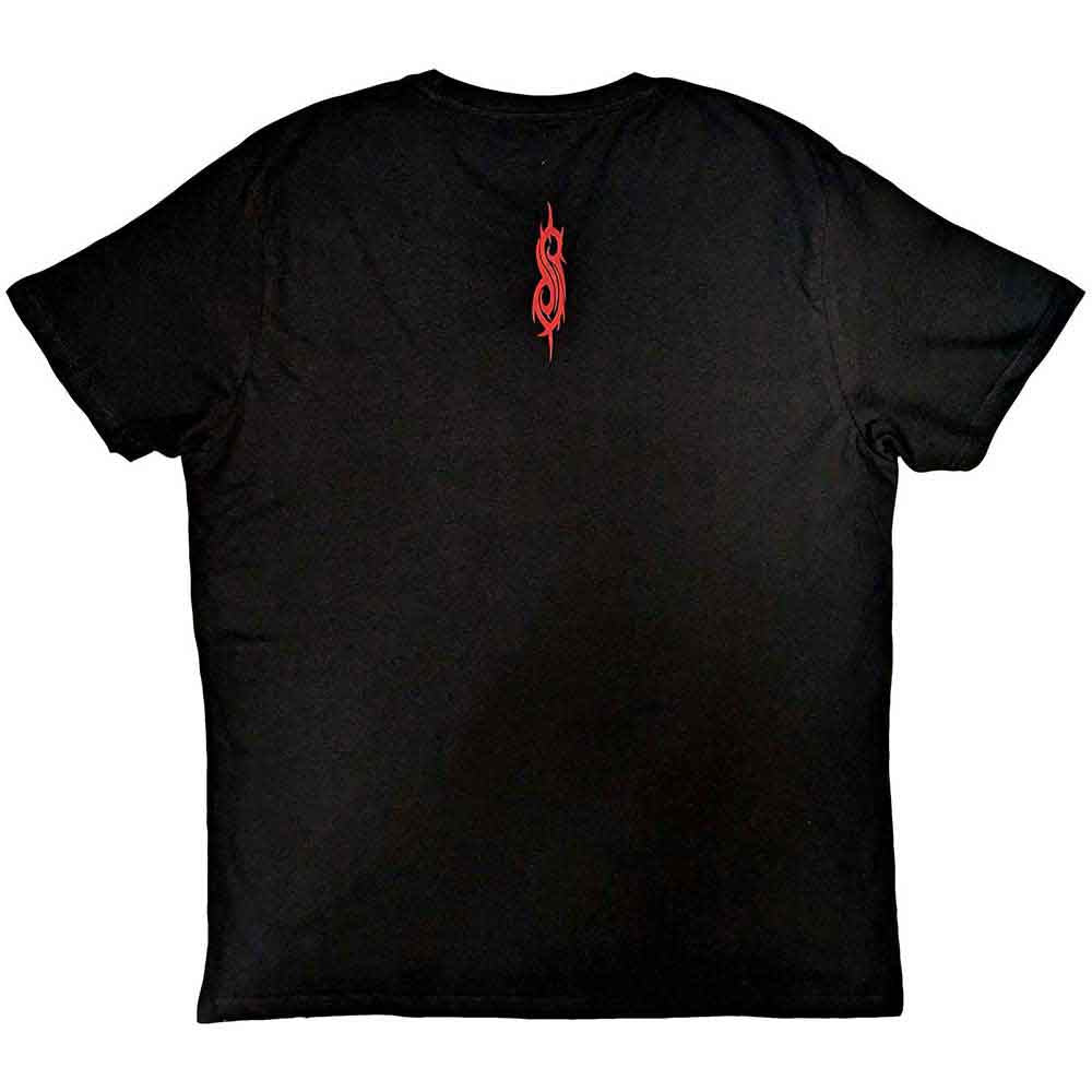 Slipknot Unisex T-Shirt: Dead Effect (Black) (Back Print)