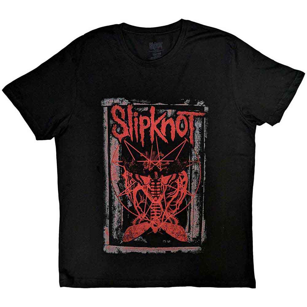 Slipknot Unisex T-Shirt: Dead Effect (Black) (Back Print)