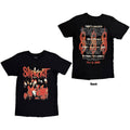 Slipknot Unisex T-Shirt: North American Tour '99 (Black) (Back Print)