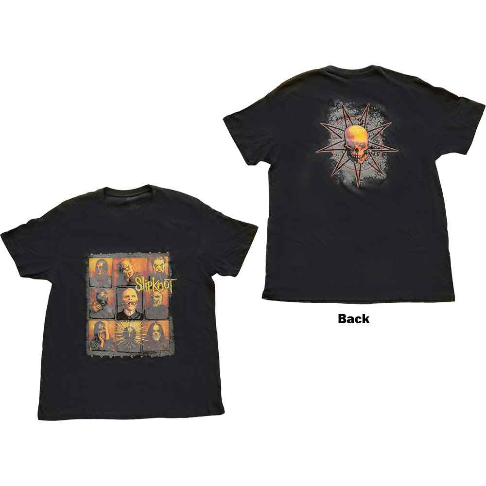 Slipknot Unisex T-Shirt: Skeptic (Black) (Back Print)