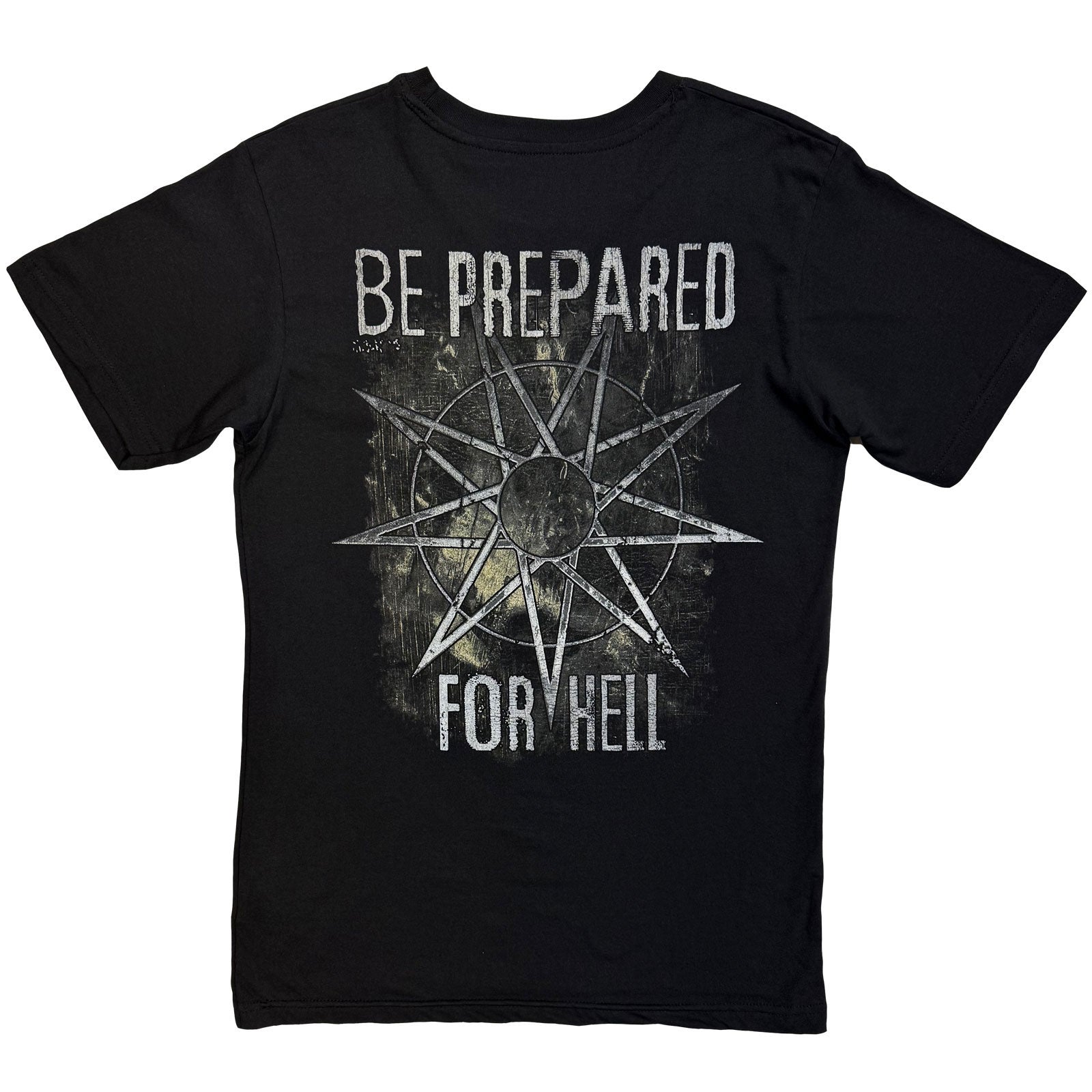 Slipknot Unisex T-Shirt: Skull Group (Black) (Back Print)