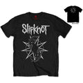 Slipknot Unisex T-Shirt: Goat Star Logo (Black) (Back Print)