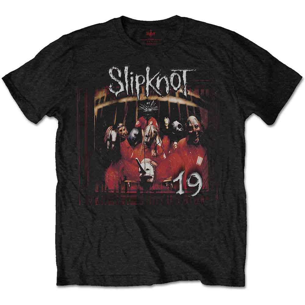 Slipknot Kids T-Shirt: Debut Album - 19 Years (Black) (Back Print)