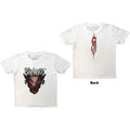 Slipknot Kids T-Shirt: Infected Goat (White) (Back Print)