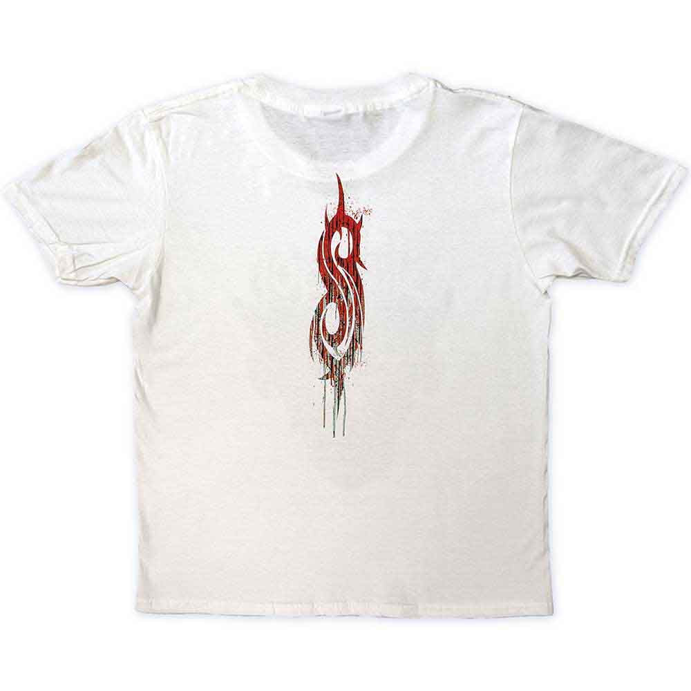 Slipknot Kids T-Shirt: Infected Goat (White) (Back Print)