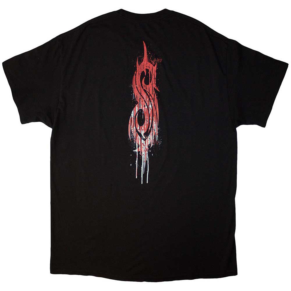 Slipknot Unisex T-Shirt: Infected Goat (Black) (Back Print)