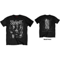 Slipknot Unisex T-Shirt: WANYK White Splatter (Black) (Back Print)