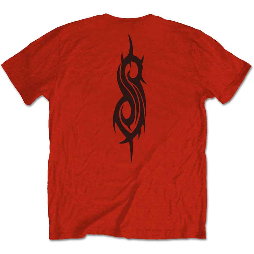 Slipknot Unisex T-Shirt: Choir (Red) (Back Print)