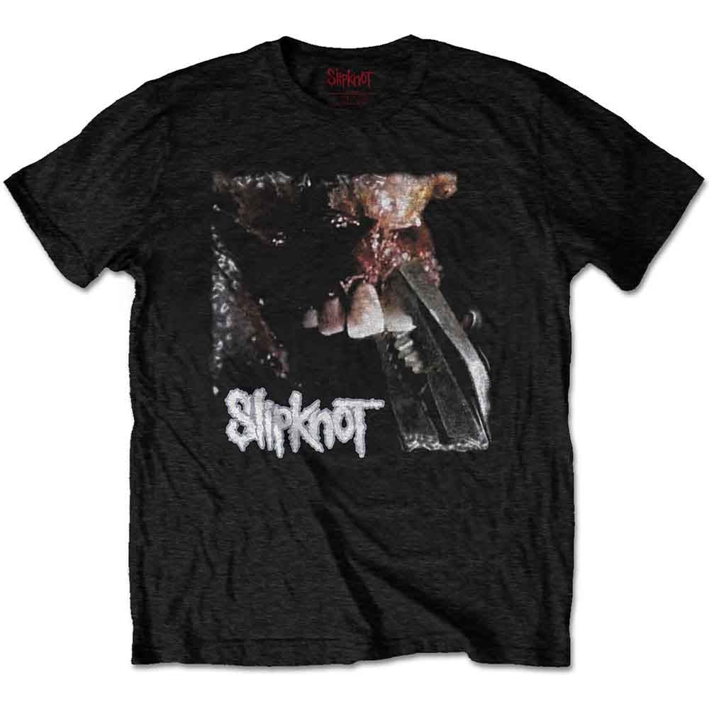Slipknot Unisex T-Shirt: Pulling Teeth (Black) (Back Print)