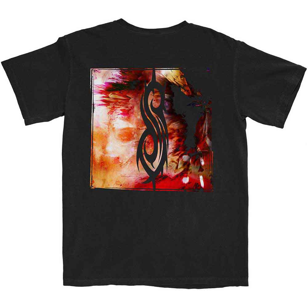 Slipknot Unisex T-Shirt: The End, So Far Album Cover (Black) (Back Print)