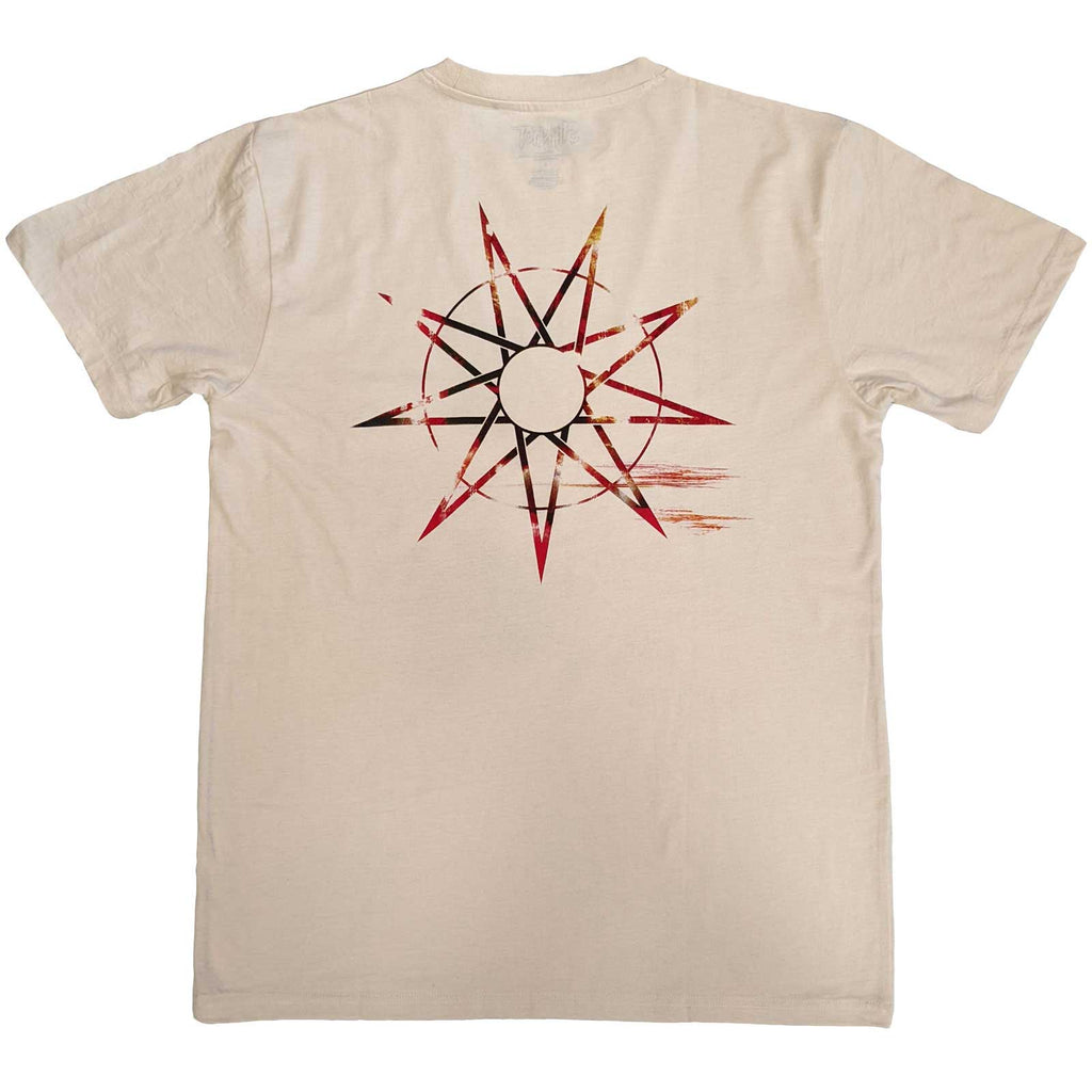 Slipknot Unisex T-Shirt: The End, So Far (Natural) (Back Print)