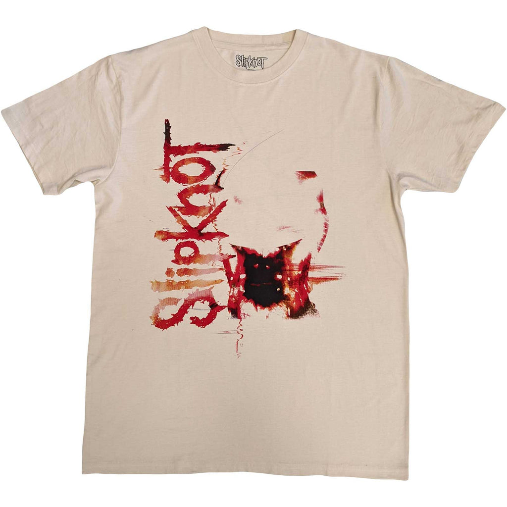 Slipknot Unisex T-Shirt: The End, So Far (Natural) (Back Print)