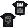 Slayer Unisex T-Shirt: Divine Intervention 2014 Dates (Black) (Back Print & Ex-Tour)