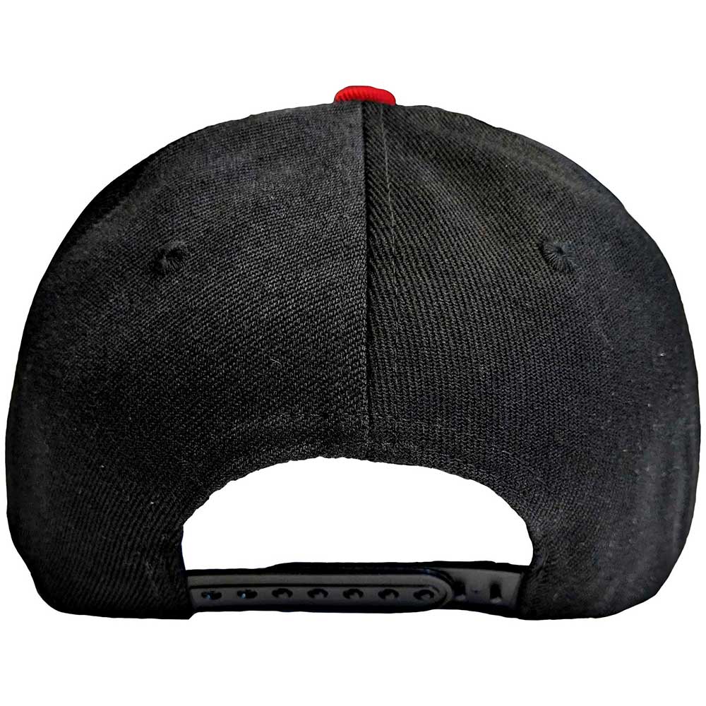 Slayer Unisex Snapback Cap: Dripping Logo Outline (Red & Black)