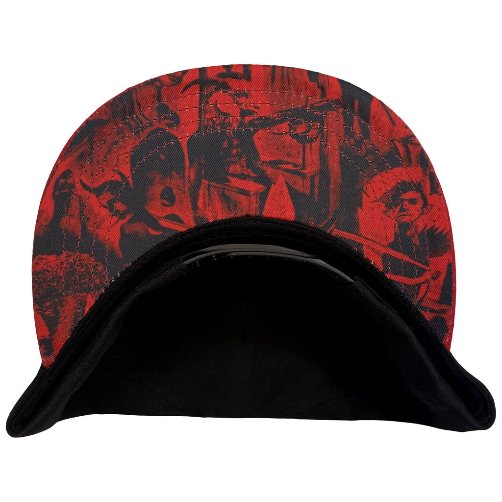 Slayer Unisex Snapback Cap: Hell Awaits (Red & Black)