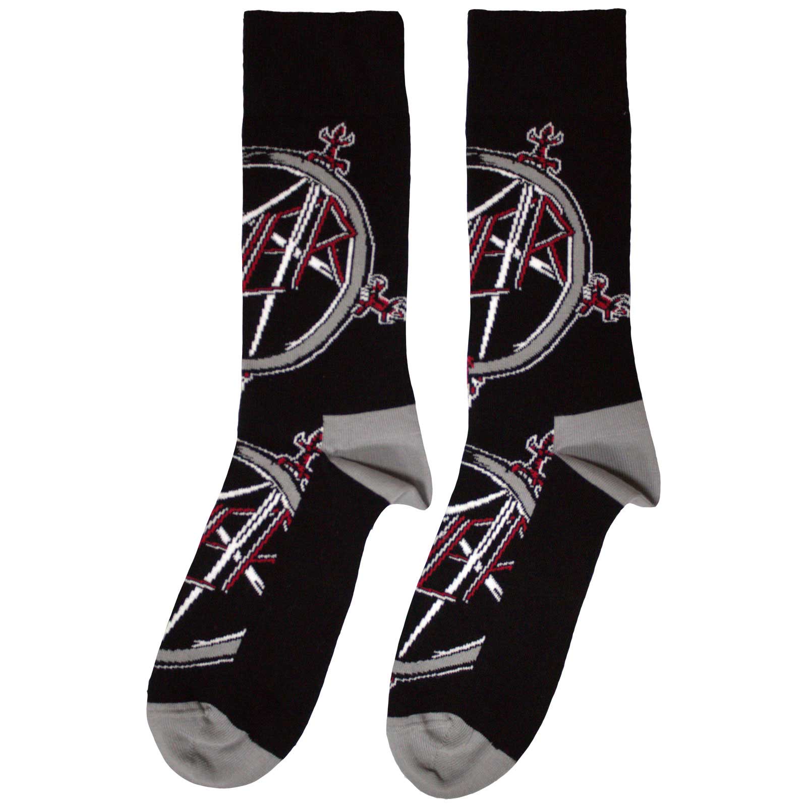 Slayer Unisex Ankle Socks: Pentagram (Black) (UK Size 7 - 11)