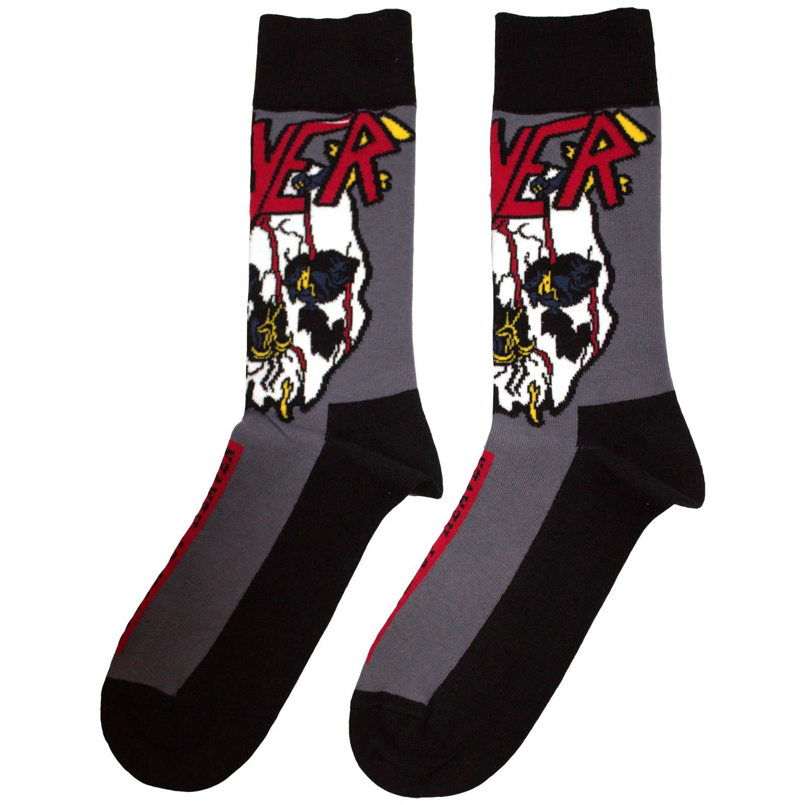 Slayer Unisex Ankle Socks: South Of Heaven Colour (Charcoal Grey) (UK Size 7 - 11)