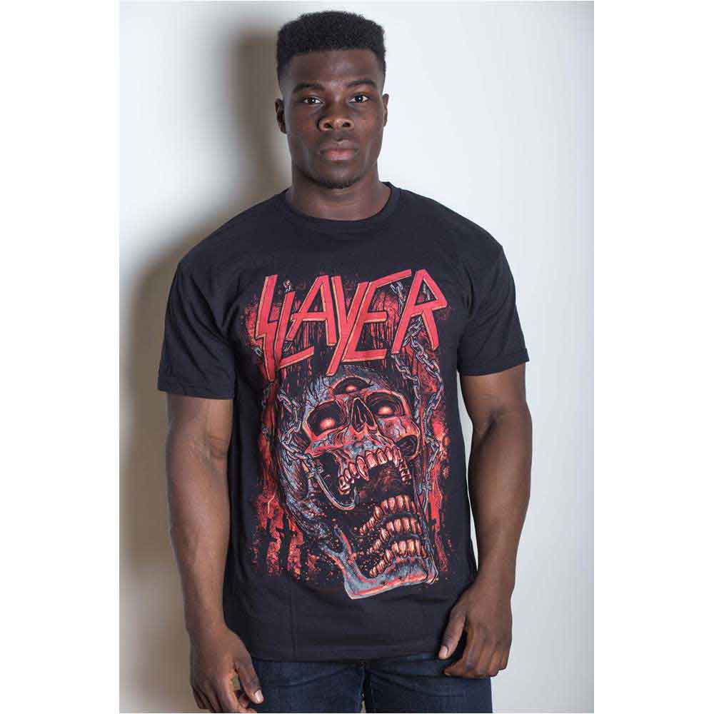 Slayer Unisex T-Shirt: Meat hooks (Black)