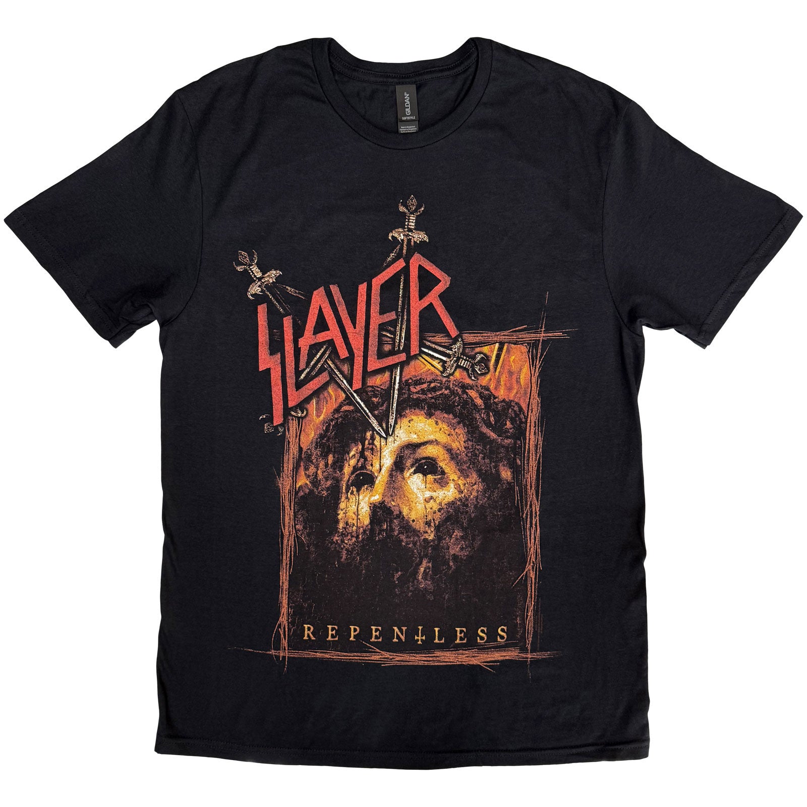 Slayer Unisex T-Shirt: Repentless Rectangle (Black)