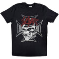 Slayer Unisex T-Shirt: Graphic Skull (Black)