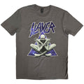 Slayer Unisex T-Shirt: Triangle Demon (Charcoal Grey)