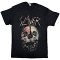 Slayer Unisex T-Shirt: Cleaved Skull (Black)