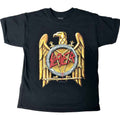 Slayer Kids T-Shirt: Gold Eagle (Black)