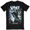 Slayer Unisex T-Shirt: Horned Cool Tone Reign In Blood (Black)