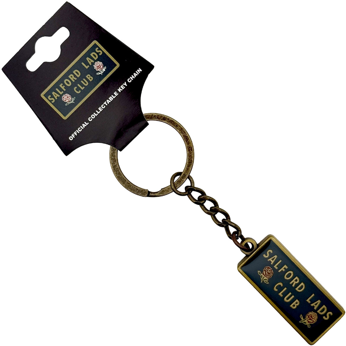 Salford Lads Club Keychain: Box Logo