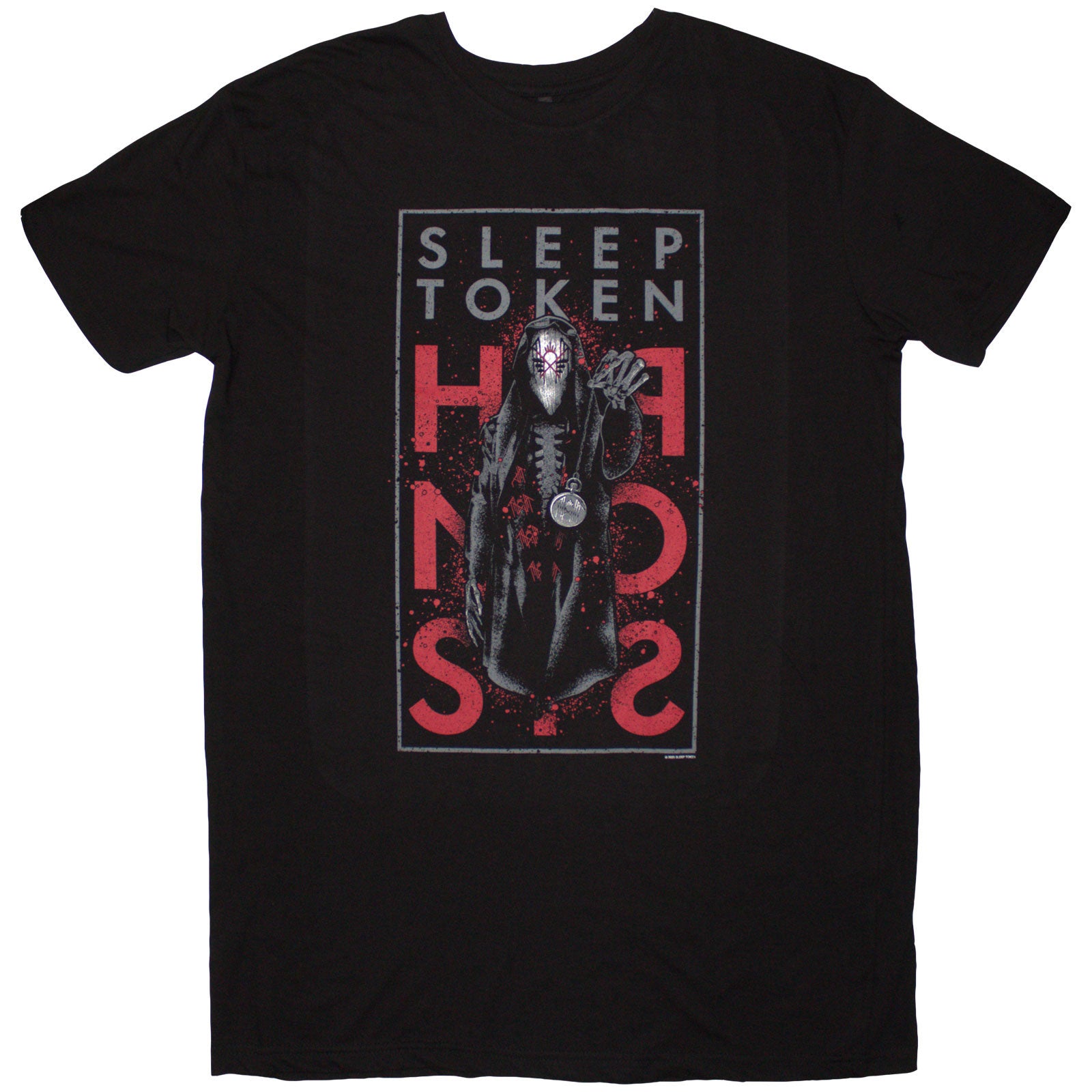 Sleep Token Ladies T-Shirt Dress: Hypnosis (Black)