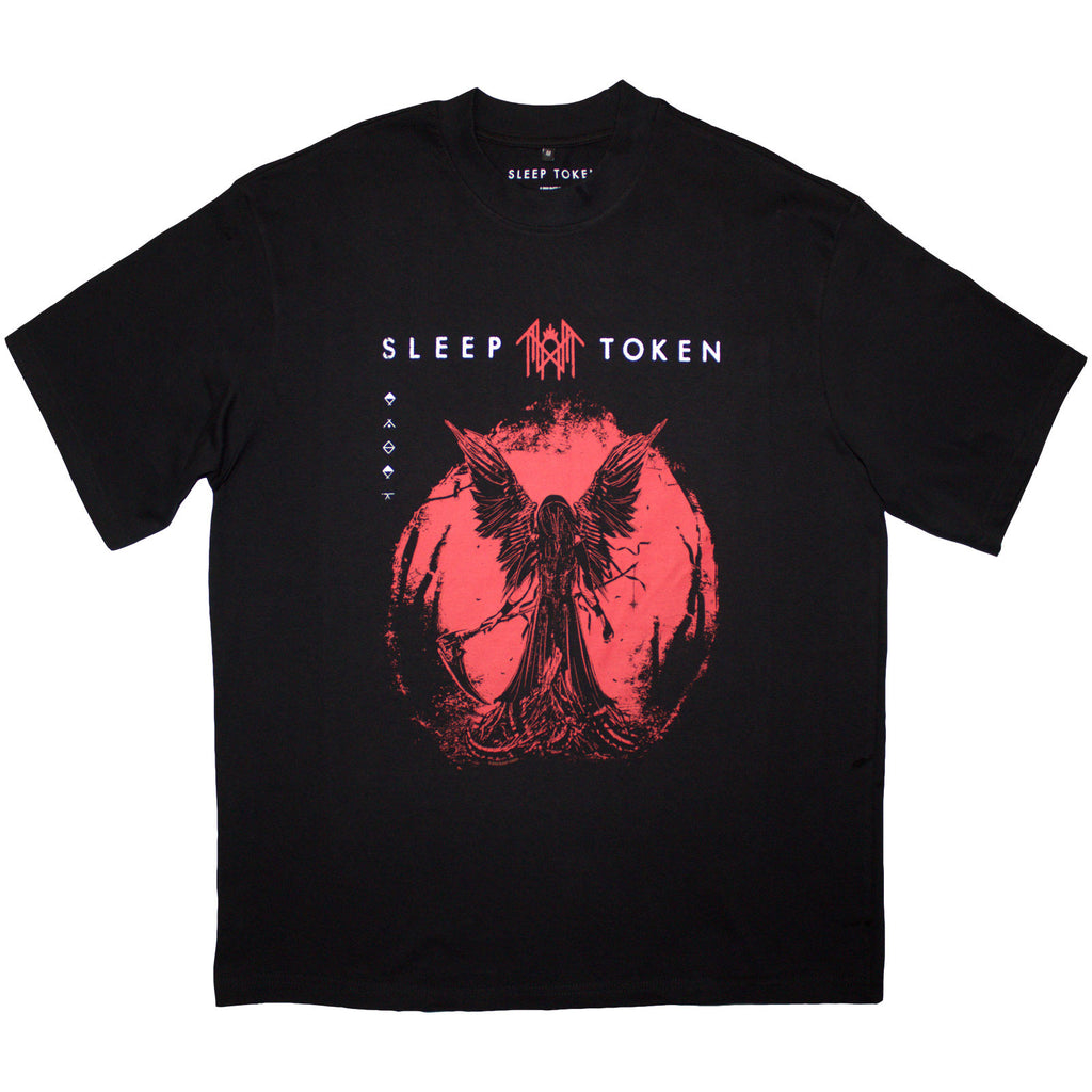 Sleep Token Unisex Oversized Boxy T-Shirt: Take Me Back To Eden (Black)