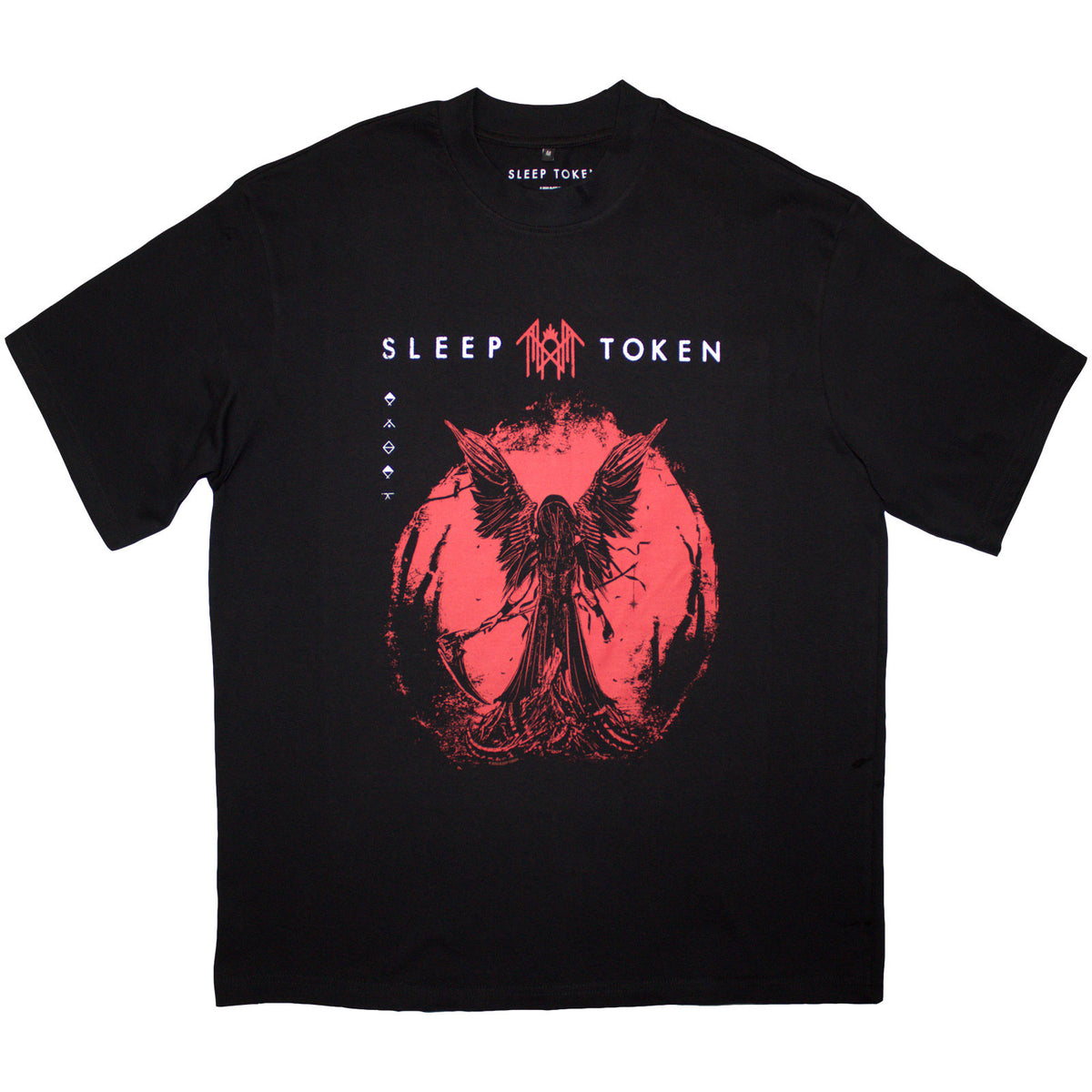 Sleep Token Unisex Oversized Boxy T-Shirt: Take Me Back To Eden (Black)