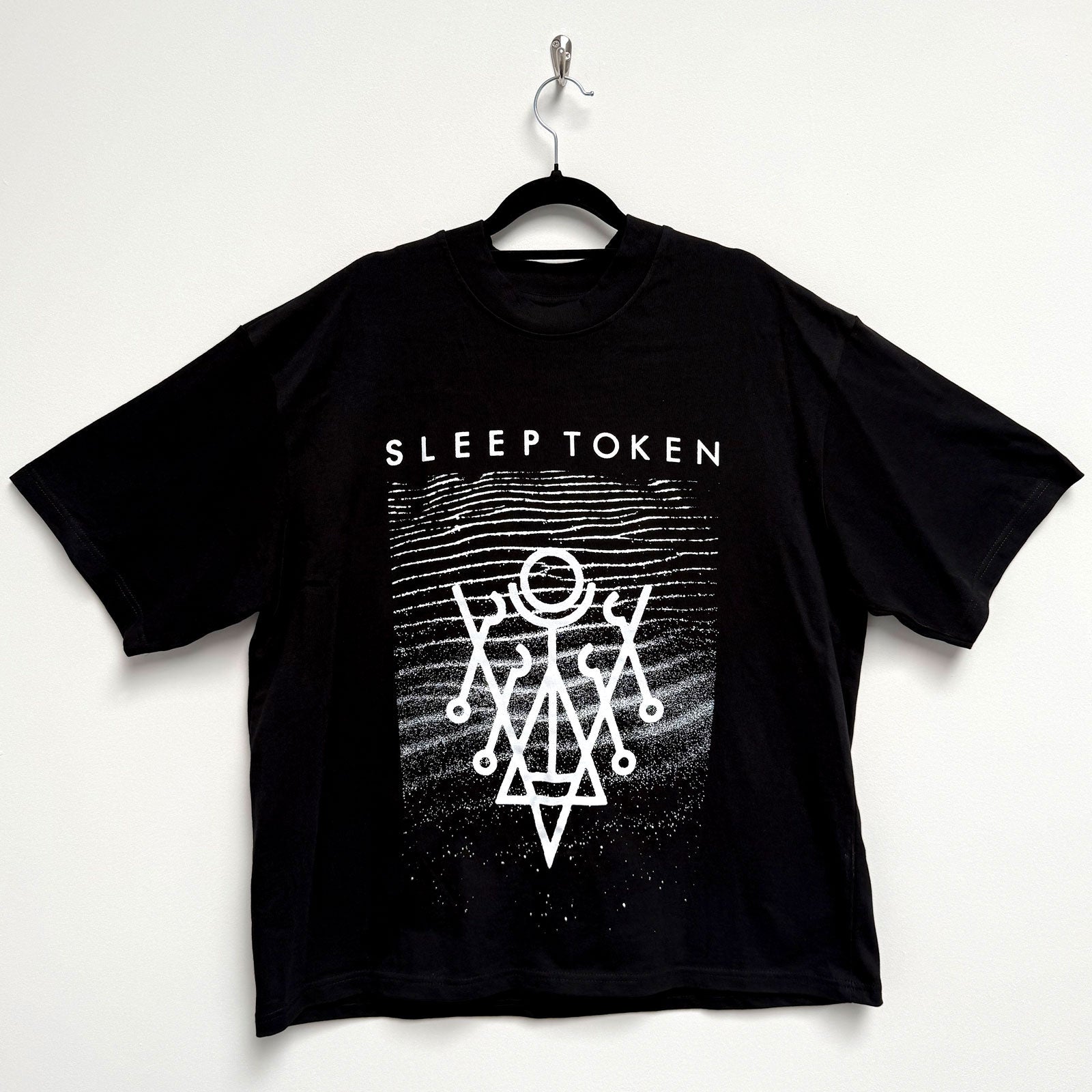 Sleep Token Unisex Oversized Boxy T-Shirt: Give (Black)