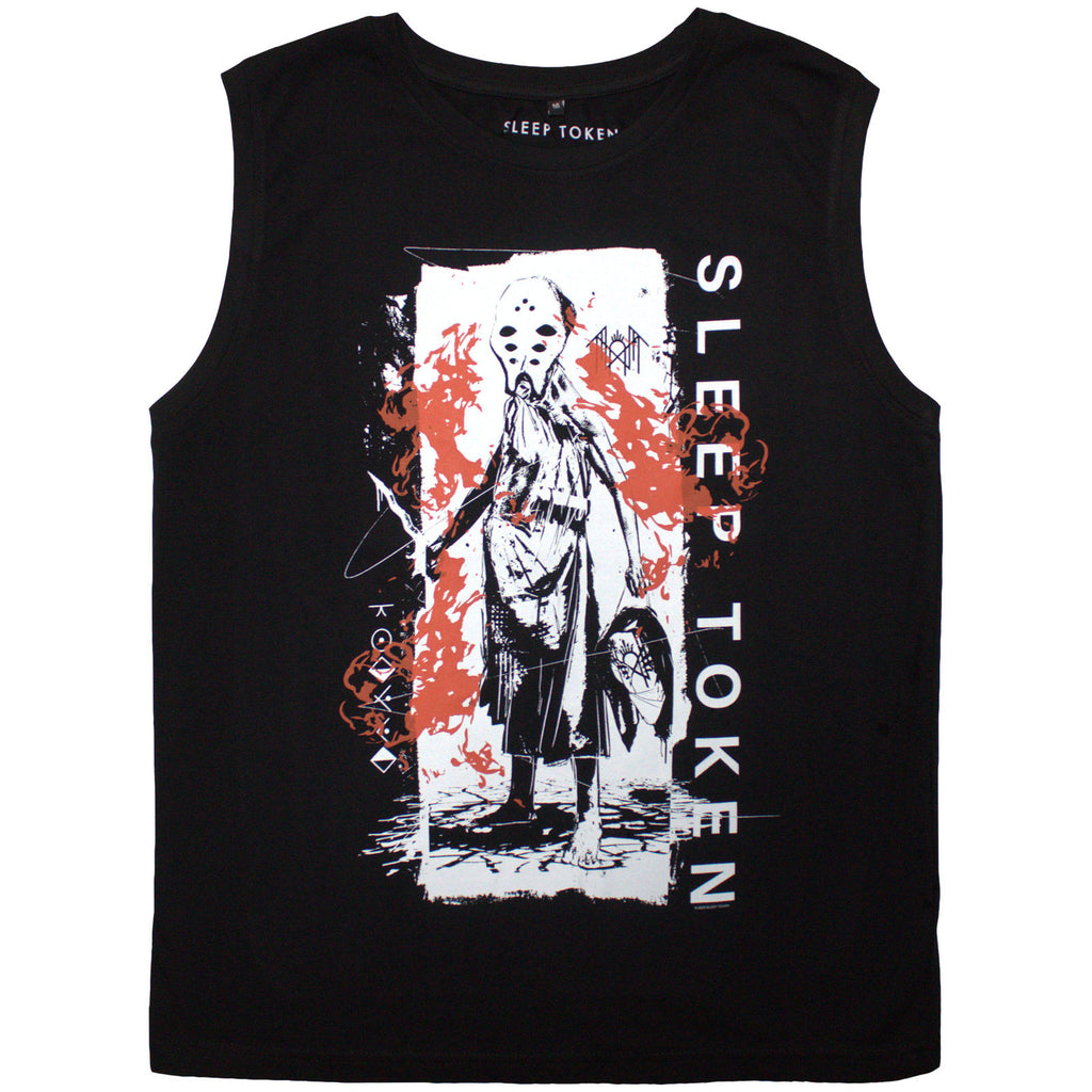 Sleep Token Unisex Tank T-Shirt: Euclid (Black)