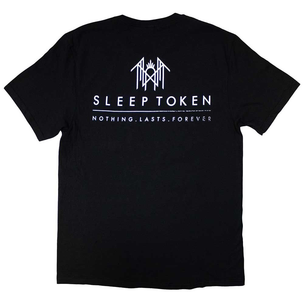 Sleep Token Unisex T-Shirt: Worship (Black) (Back Print)