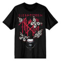 Sleep Token Unisex T-Shirt: Rhys Logo Face (Black)
