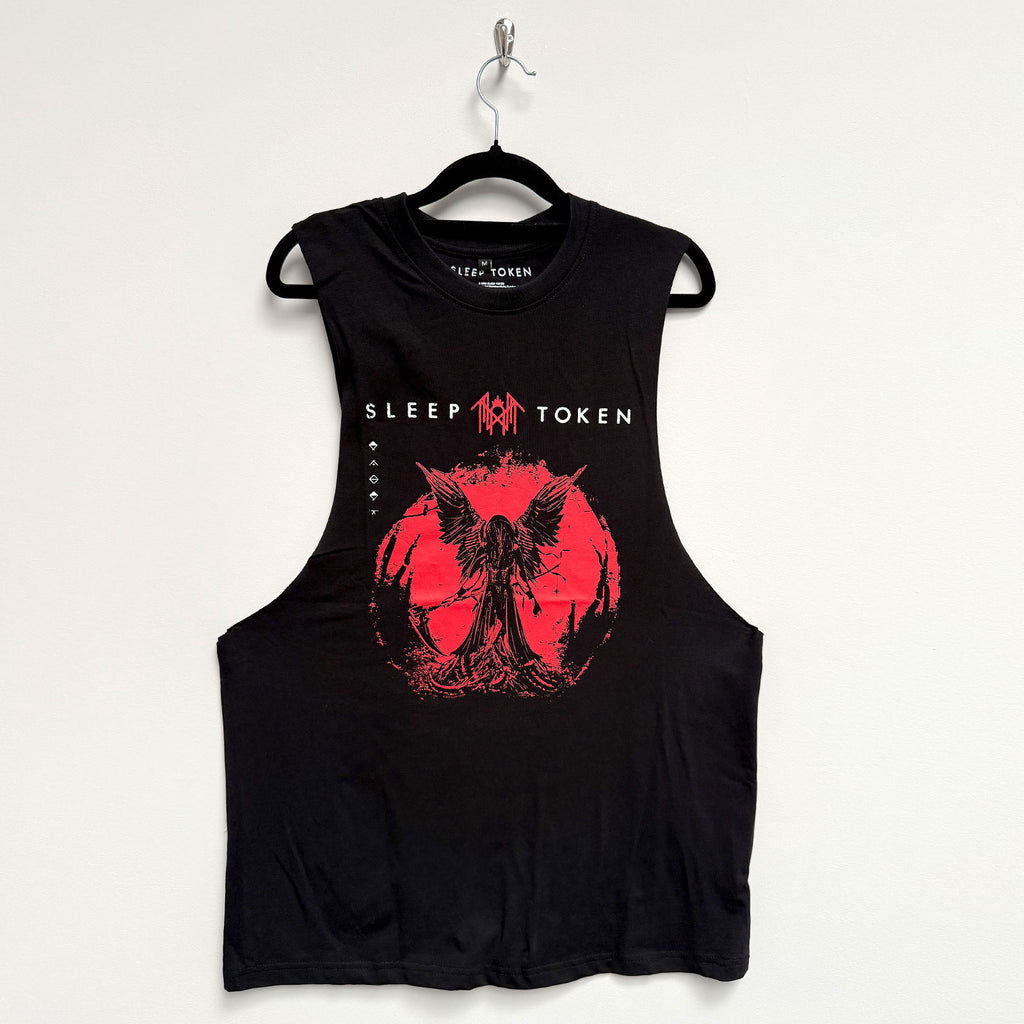 Sleep Token Unisex Vest T-Shirt: Take Me Back To Eden (Black)