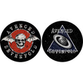 Avenged Sevenfold Turntable Slipmat Set: Skull / Space