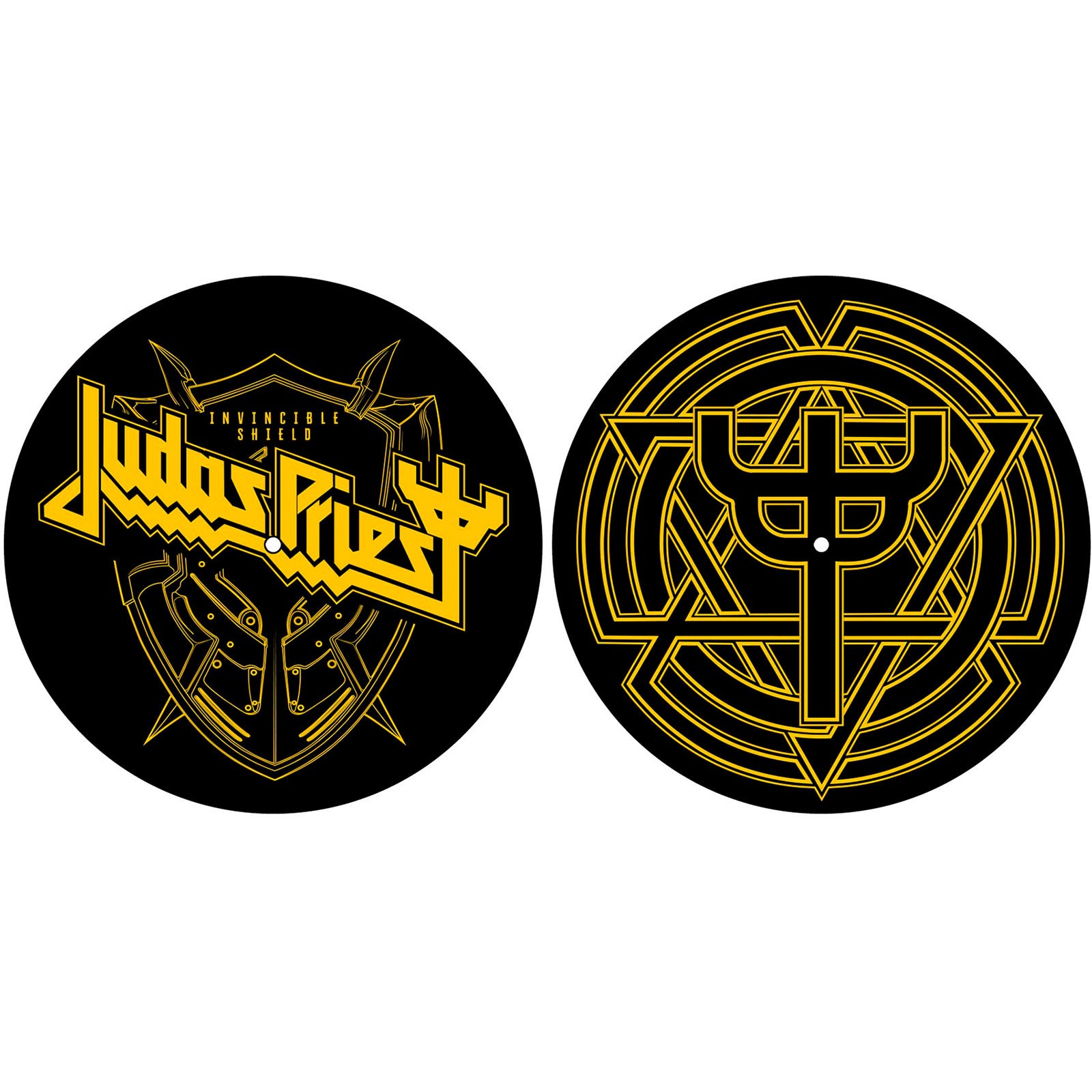 Judas Priest Turntable Slipmat Set: Invincible Shield