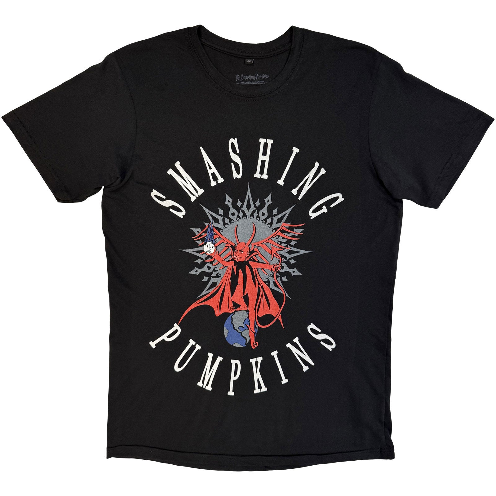 The Smashing Pumpkins Unisex Premium Carbon T-Shirt: Mission To Mars (Black) (Back Print)