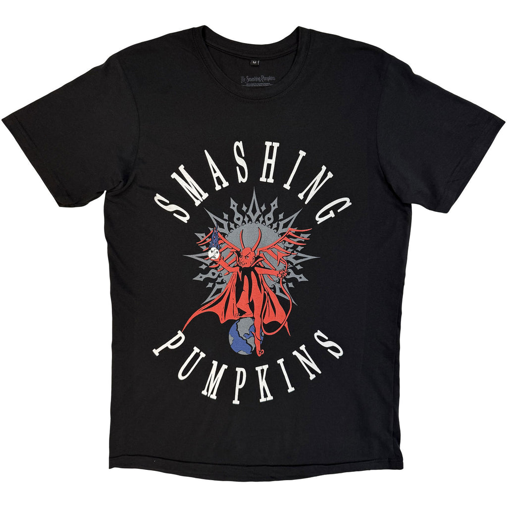The Smashing Pumpkins Unisex Premium Carbon T-Shirt: Mission To Mars (Black) (Back Print)