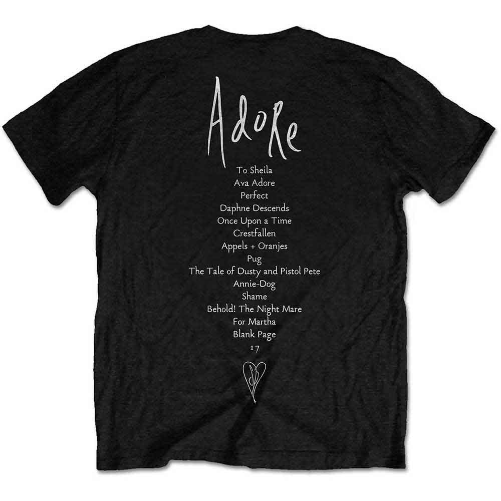 The Smashing Pumpkins Unisex T-Shirt: Adore (Black) (Back Print)