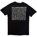 The Smashing Pumpkins Unisex T-Shirt: Star Girl (Black) (Back Print)