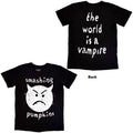 The Smashing Pumpkins Unisex T-Shirt: The World Is A Vampire (Black) (Back Print)