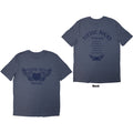 Stevie Nicks Unisex T-Shirt: Tour '24 Winged Heart (Navy Blue) (Back Print & Ex-Tour)