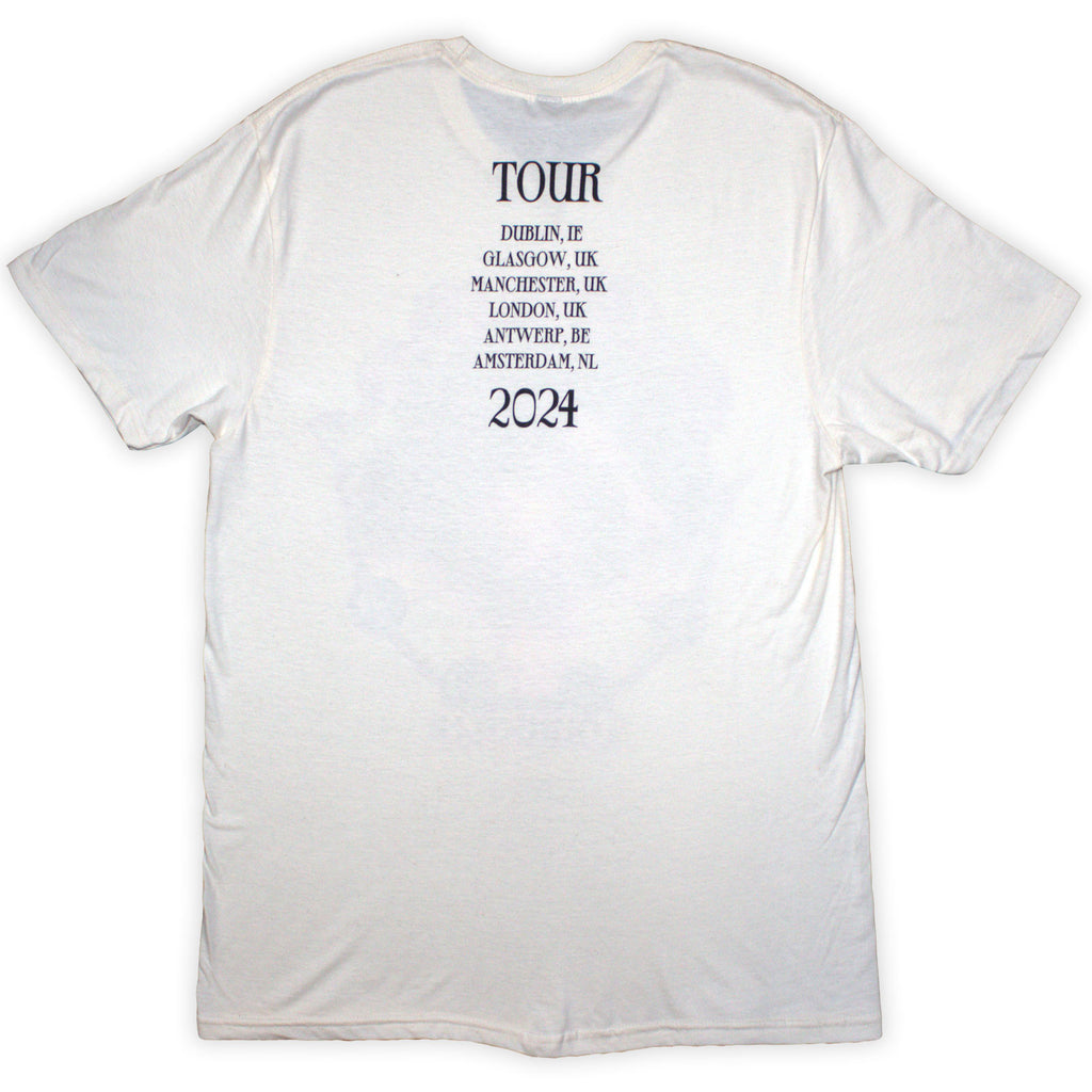 Stevie Nicks Unisex T-Shirt: Tour '24 Bella Donna (Natural) (Back Print & Ex-Tour)