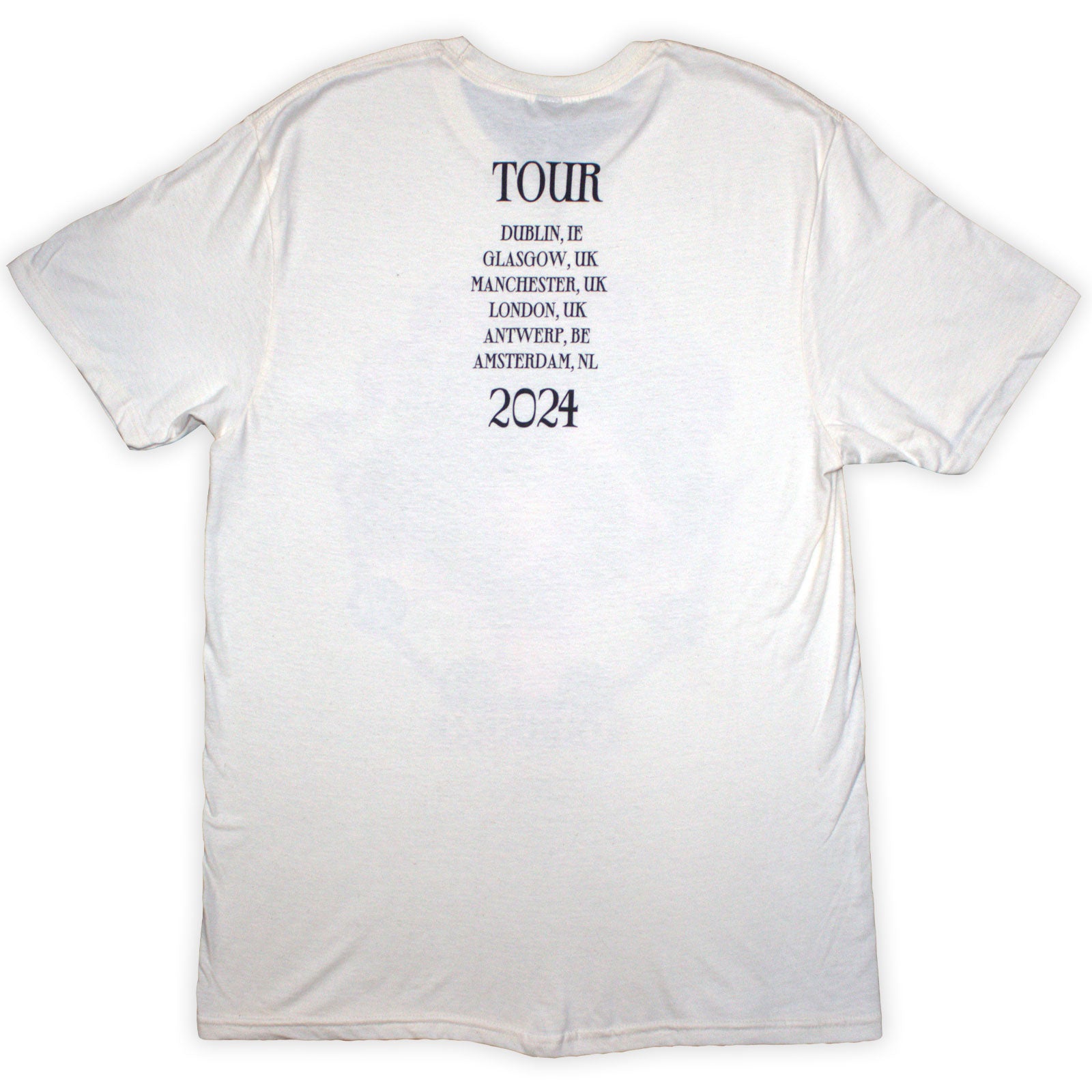 Stevie Nicks Unisex T-Shirt: Tour '24 Bella Donna (Natural) (Back Print & Ex-Tour)