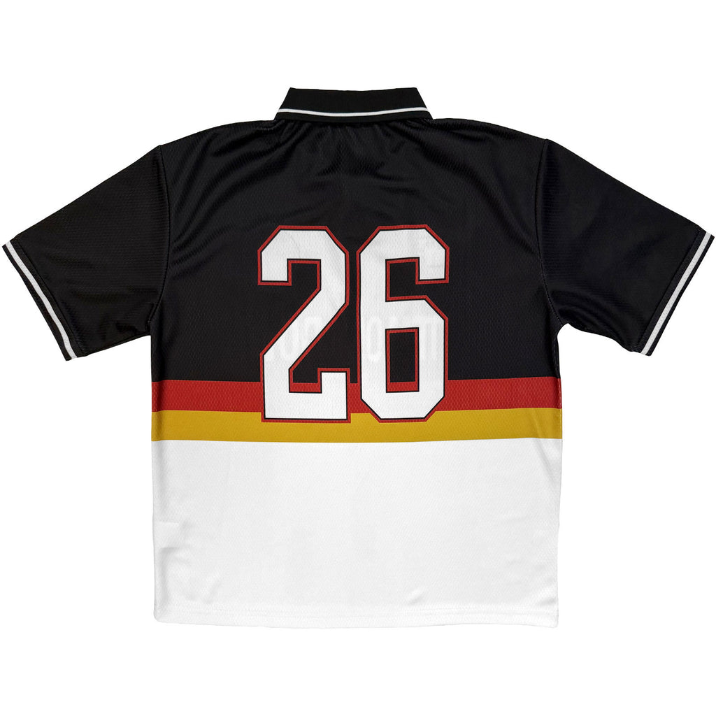 System Of A Down Unisex Sports Jersey: Berlin Event Tour '26 (Black) (Back Print & Ex-Tour)